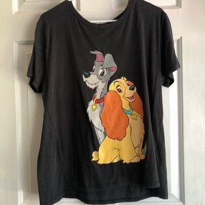 Lady and the tramp t-shirt